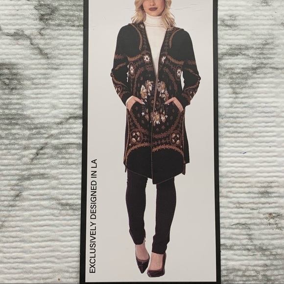 MAXSPORT Women’s Hooded Long Sleeve Cardigan Sweat - Picture 3 of 14